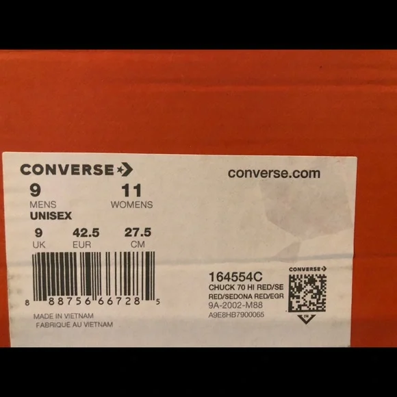 New Converse All Star Chuck Taylor 70s High size 9 Slam Jam Restructured… - Picture 11 of 11